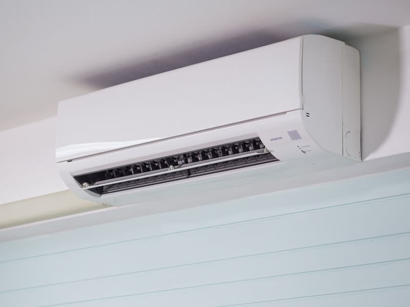 Ductless mini split indoor unit